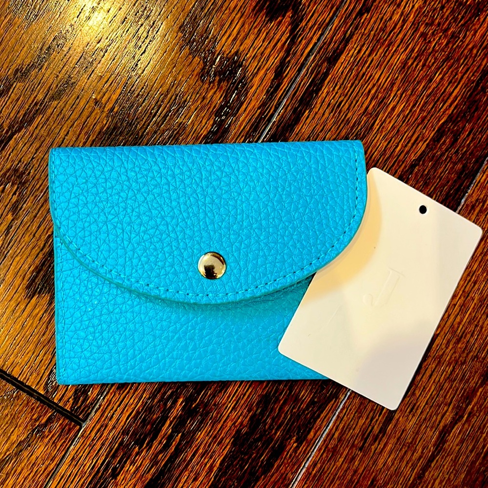 Jen&Co turquoise card holder/ID holder/wallet
